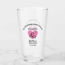 5.º regalo de aniversario del Boda personalizado