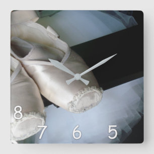 5, 6, 7, 8 - Zapatos Pointe y reloj Tutu para bail