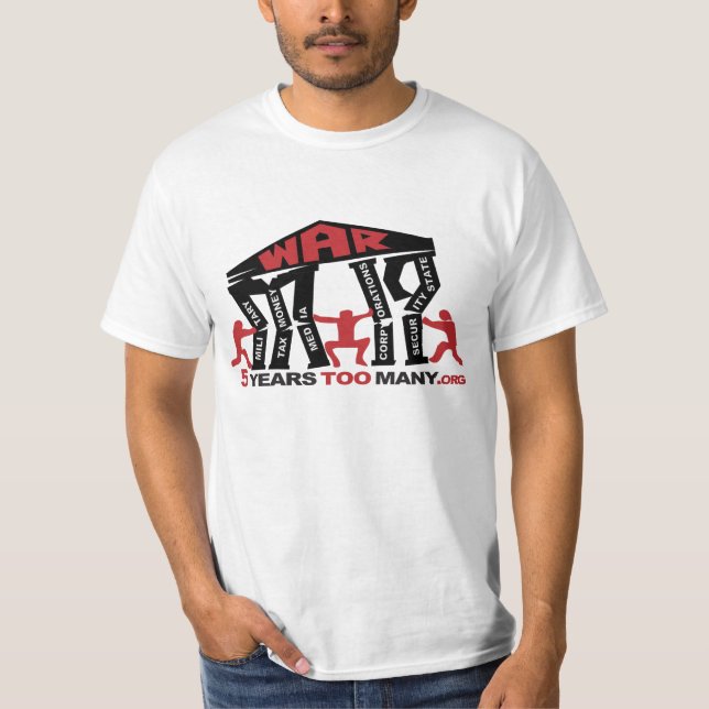 5 años demasiada camiseta (pilares de la guerra) (Anverso)