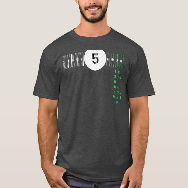 5 camisetas básicas inspiradas en la numerología (Anverso)