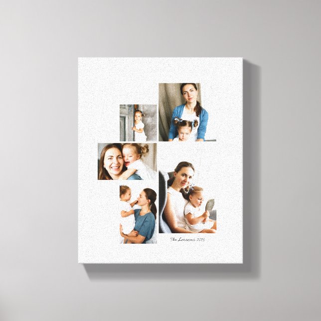 5 Collage de fotos de impresión (Anverso)