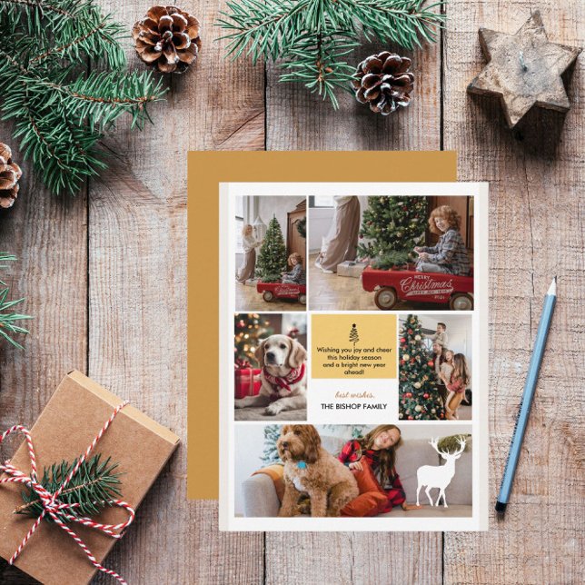 5 Collage de fotos Feliz Regalo de Navidad (Subido por el creador)