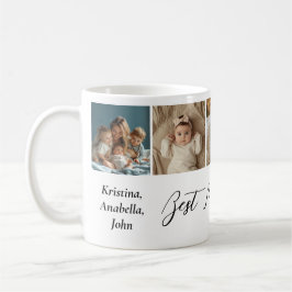 5 Collage Photos del Día de la Madre taza de café