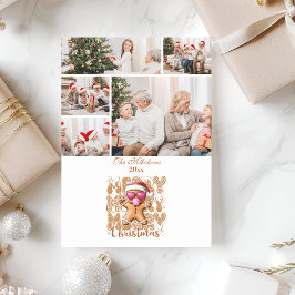 5 Foto Cuesta Gingerbread Feliz Navidad