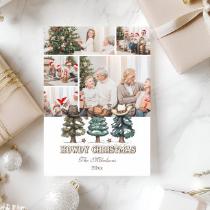 5 foto Navidad Western Howdy
