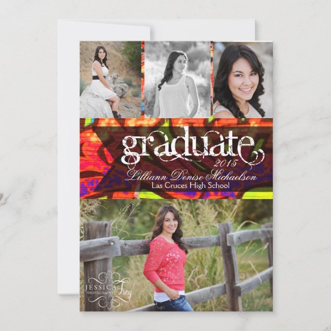 5 horas al día, 7 días a la semana Invitación supe (Anverso)