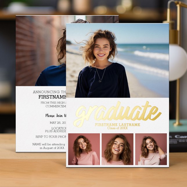 5 Invitación a una fiesta de graduación de Invitac (Graduation Invitation)