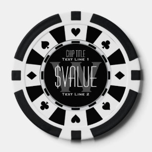 5 maneras de personalizar tu chip de póquer clásic