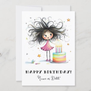 * 5 NOMBRE DE LA FOTO Tarjeta de Cumpleaños Person