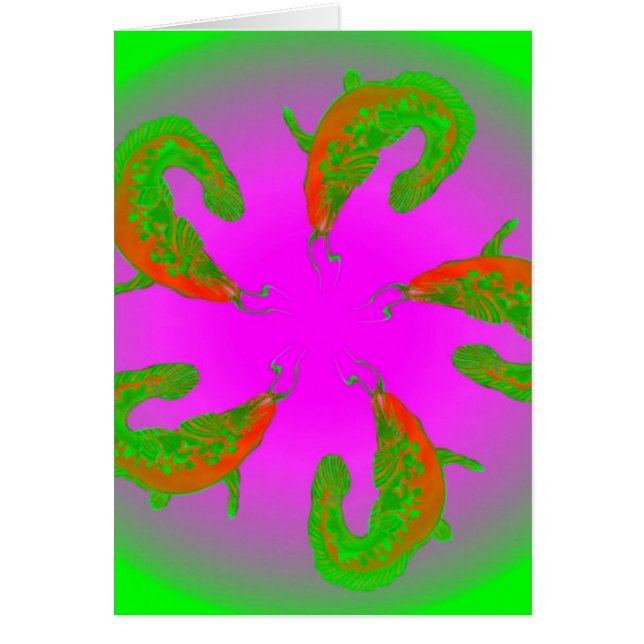 5 Peces de cola suerte #2 (Frente)