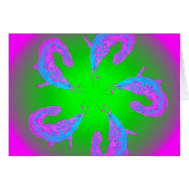 5 Pez de pez gordo de suerte #1 (Anverso (Horizontal))