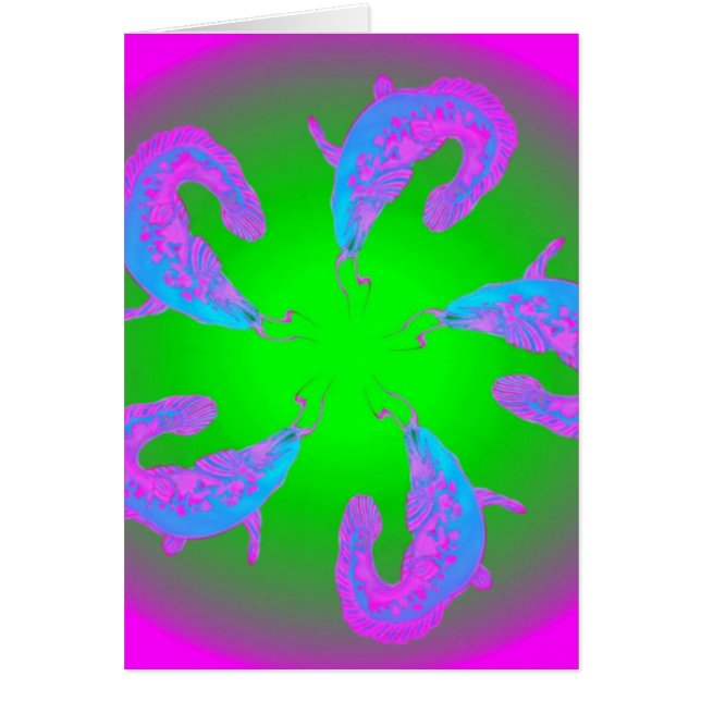 5 Pez de pez gordo de suerte #1 (Frente)