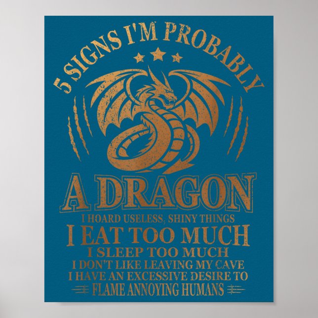 5 señales de que probablemente soy un dragón diver (Frente)