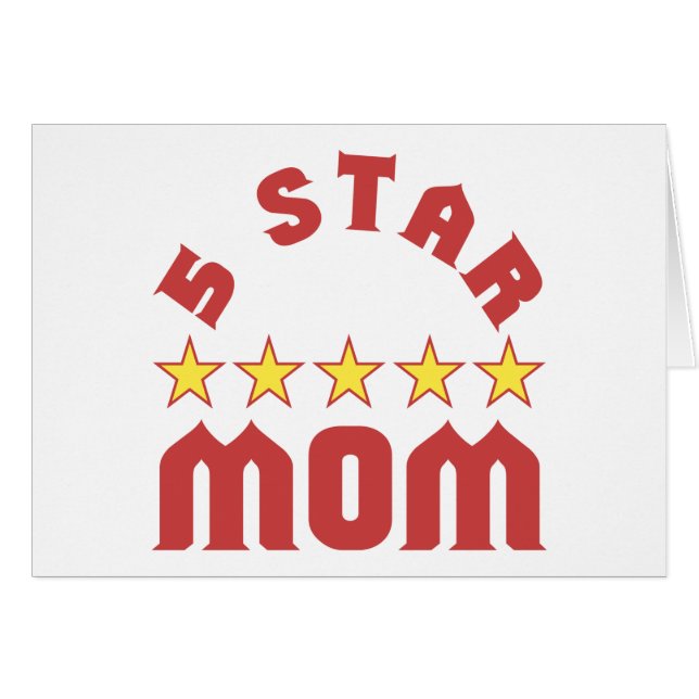 5 Star Mom (Anverso (Horizontal))