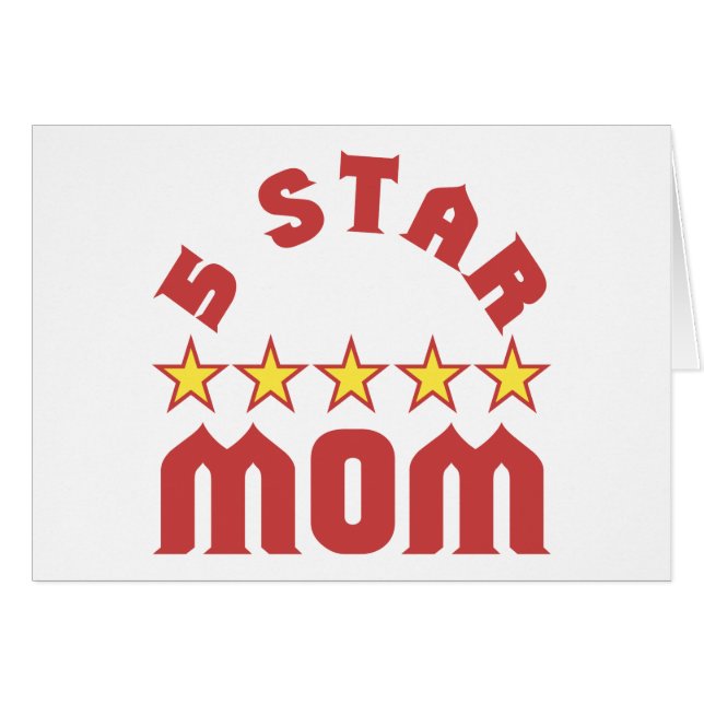 5 Star Mom (Anverso (Horizontal))