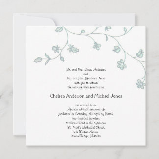 5 X 5 Invitación de BODA