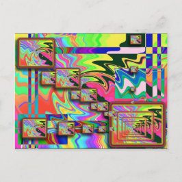 5 x 5 postal POP ART