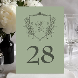 5 x 7 Escudo de cosecha de aceitunas Boda de cosec