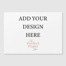 5 x 7 Magnético paisaje de invitaciones postales