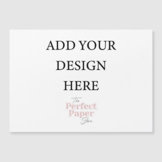 5 x 7 Magnético paisaje de invitaciones postales