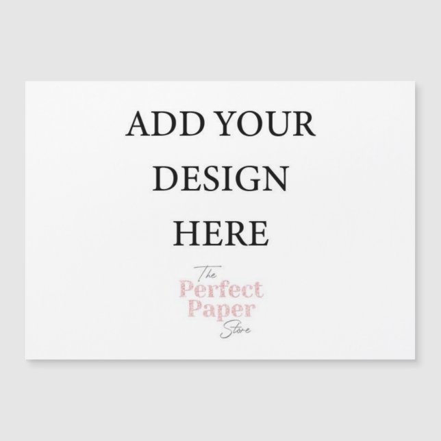 5 x 7 Magnético paisaje de invitaciones postales (Anverso)