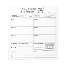 5 y 1 Bloc de notas (5,5X6)