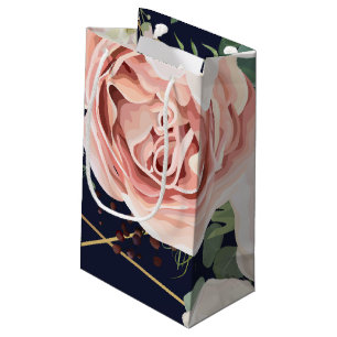 5lx3wx8.5h Bolsa de Regalo Pequeña Marina Geométri