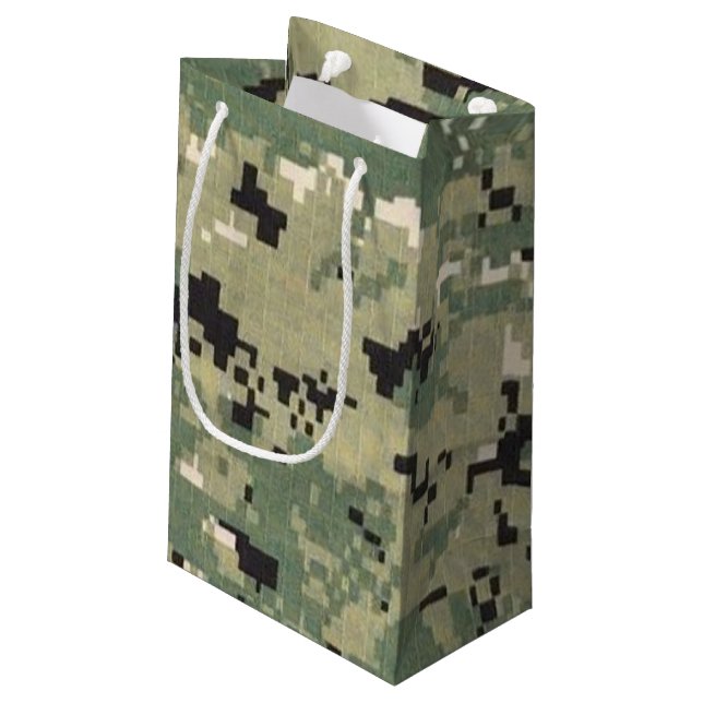 5lx3wx8.5h Pequeña bolsa de regalo de la Marina Ti (Angulo reverso)