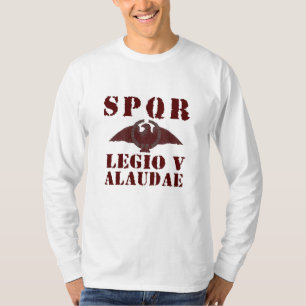 5ta Alaudae camisa romana de Eagle de la legión d