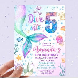 5ta invitación de sirena, Sumérgete en cinco inv d