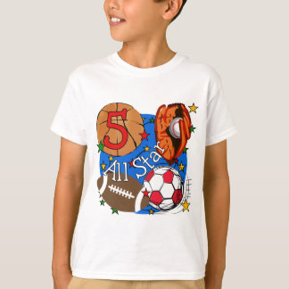5tas camisetas y regalos del cumpleaños de All