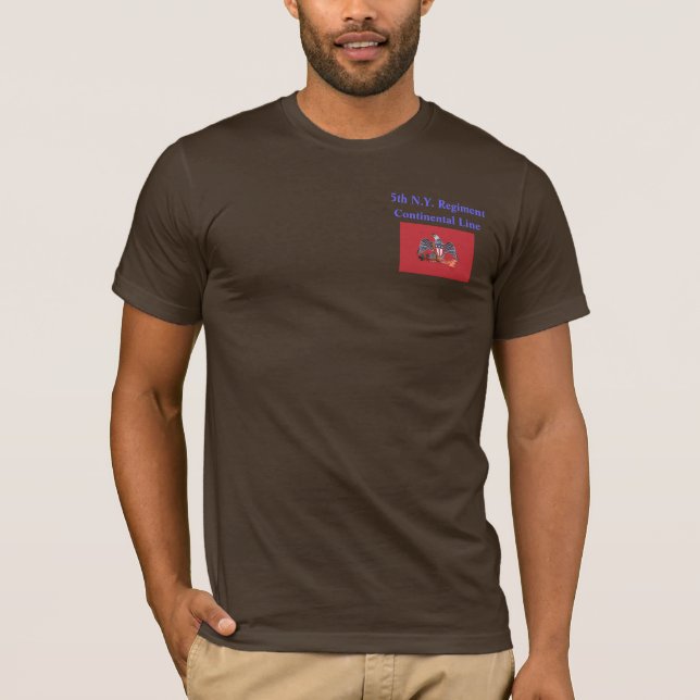 5to Camiseta del regimiento de Nueva York (Anverso)