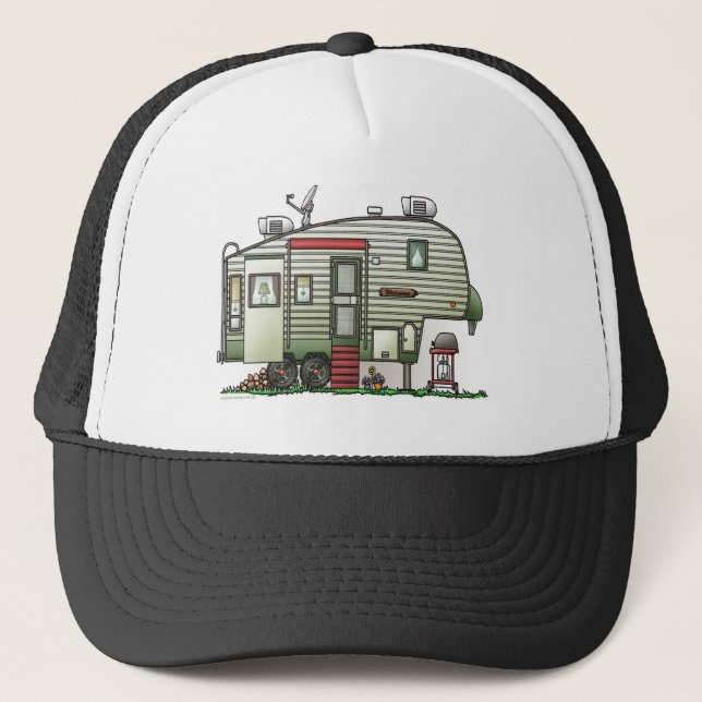 5to gorra de alta tecnología del campista de la (Anverso)