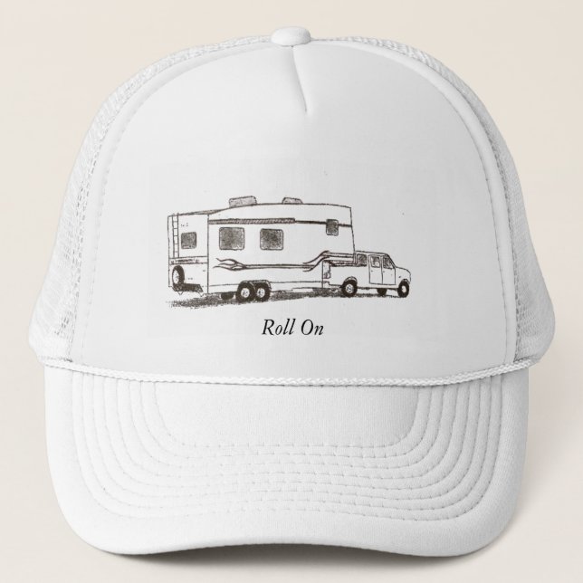 5to gorra del camionero de la rueda (Anverso)