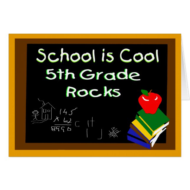 5to La escuela primaria es fresca (Anverso (Horizontal))