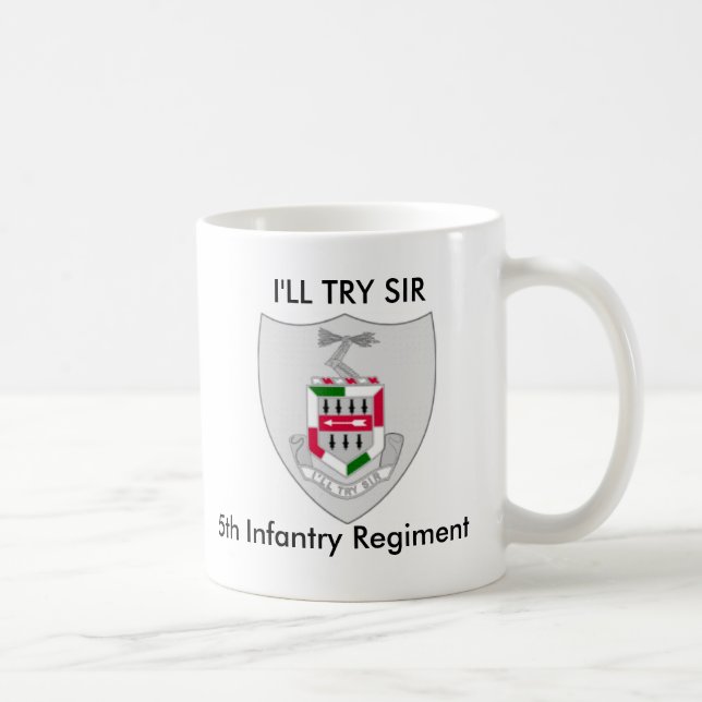 5to Taza del regimiento de infantería (Derecha)