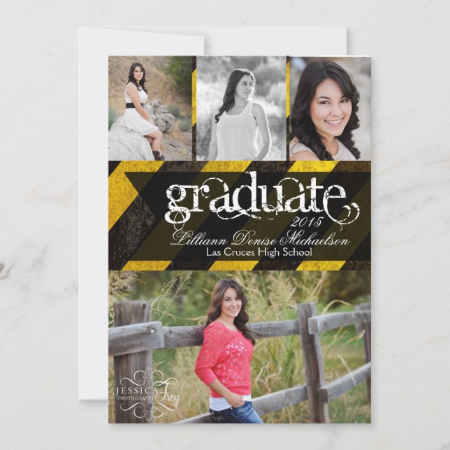 5x7 Bio Hazard Crime Scenard Scene Tap Invitación  (Anverso)