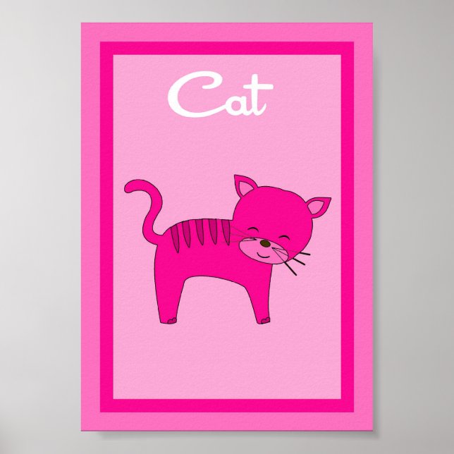 5X7 Cat Barn Yard Chicas arte mural (Frente)