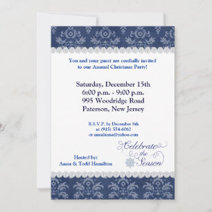 5x7 Celebrar la invitación de temporada