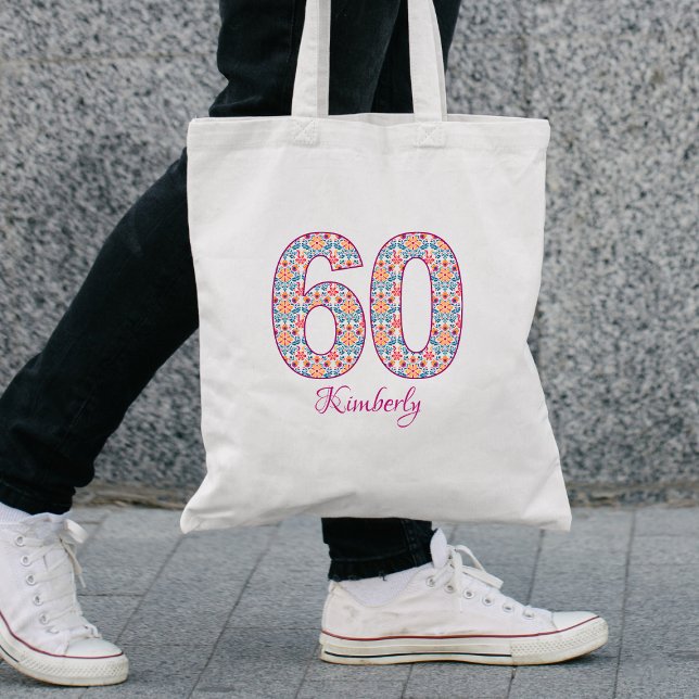 60.ª bolsa de cumpleaños moderno tote de 60 person (Subido por el creador)