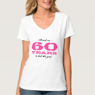60.ª camisa de cumpleaños para las mujeres edad