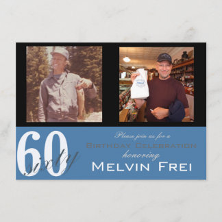60.ª invitación a la fiesta de cumpleaños
