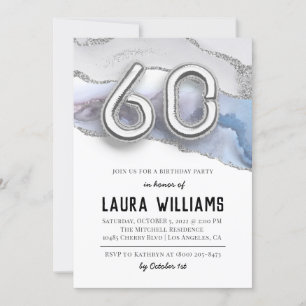 60.ª invitación a la fiesta de cumpleaños