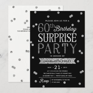 60.ª invitación a la fiesta de sorpresa del Purpur