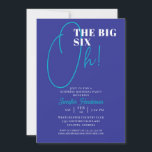 60.ª Invitación de cumpleaños a la sorpresa turque<br><div class="desc">60 Invitación de cumpleaños a la sorpresa turquesa azul Sus invitados sabrán que será un fiesta especial sólo con mirar esta invitación!</div>