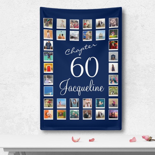 60.ª Pancarta Azul de Cumpleaños (Subido por el creador)