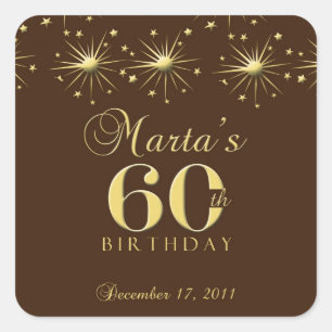 60.ª Pegatina de cumpleaños