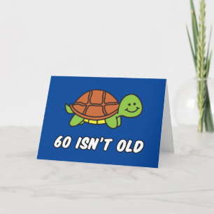 60.ª Tarjeta de cumpleaños divertida para la tortu