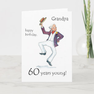 60.ª tarjeta de cumpleaños para un abuelo