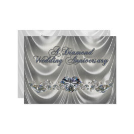 60.ª Tarjeta de invitación para el aniversario del